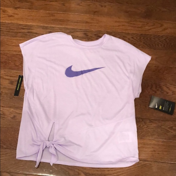 lavender nike shirt